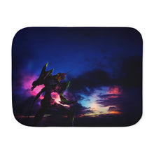 Load image into Gallery viewer, Anime Neon Genesis Evangelion Sherpa Blanket
