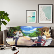 Load image into Gallery viewer, Anime Clannad Sherpa Blanket
