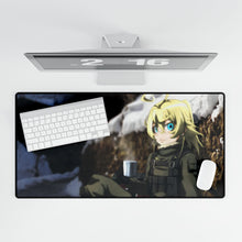 Load image into Gallery viewer, The Saga Of Tanya The Evil Mouse Pad (Desk Mat)
