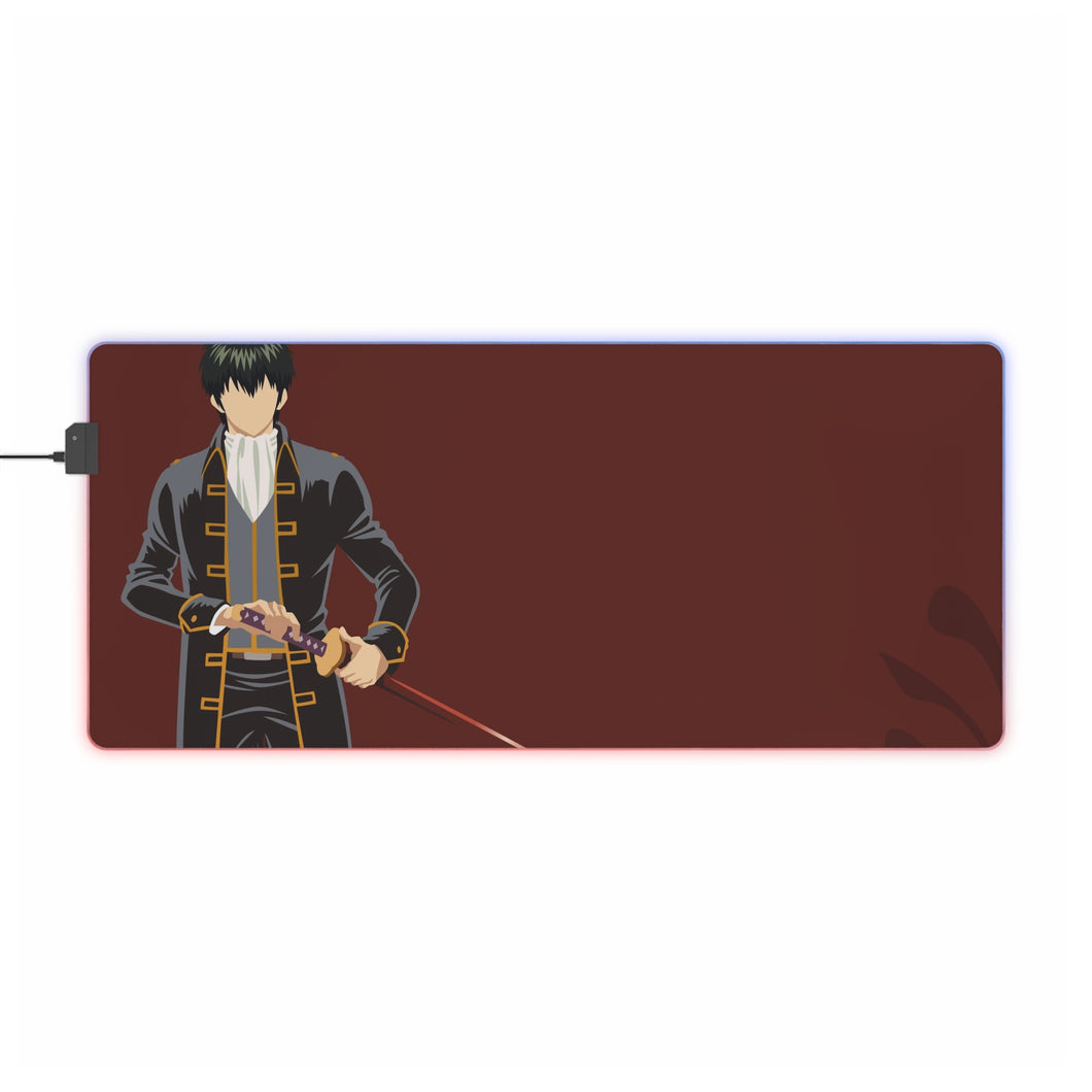 Hijikata Toushirou RGB LED Mouse Pad (Desk Mat)