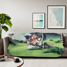 Load image into Gallery viewer, Iwatani &amp; Raphtalia Sherpa Blanket
