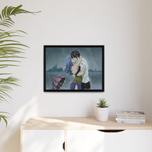Load image into Gallery viewer, Fairy Tail Gray Fullbuster, Juvia Lockser Canvas Framed Art Print
