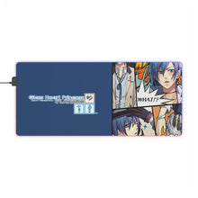 Load image into Gallery viewer, Glass Heart Princess RGB LED Mouse Pad (Desk Mat)
