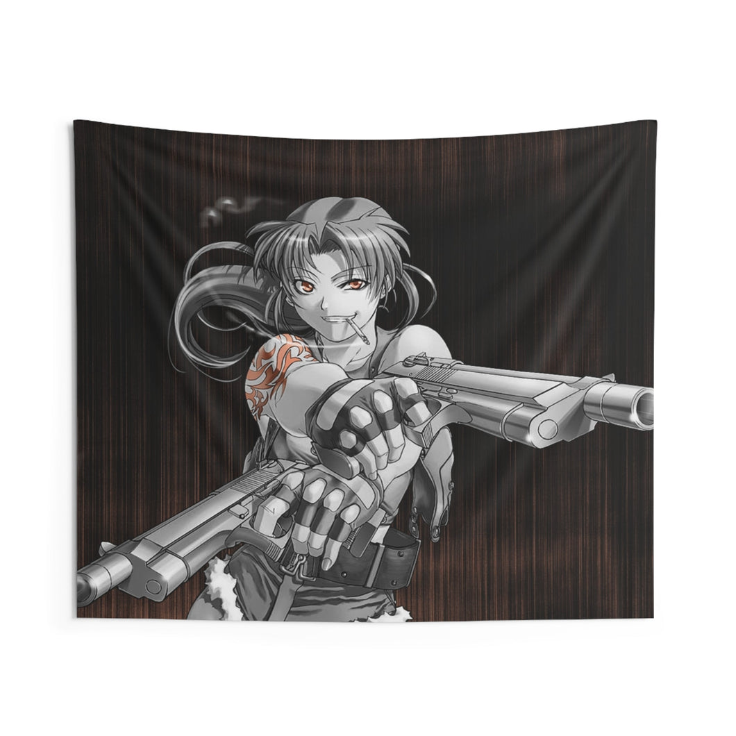 Black Lagoon Indoor Wall Tapestry