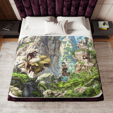 Load image into Gallery viewer, Dr. Stone Yuzuriha Ogawa Sherpa Blanket
