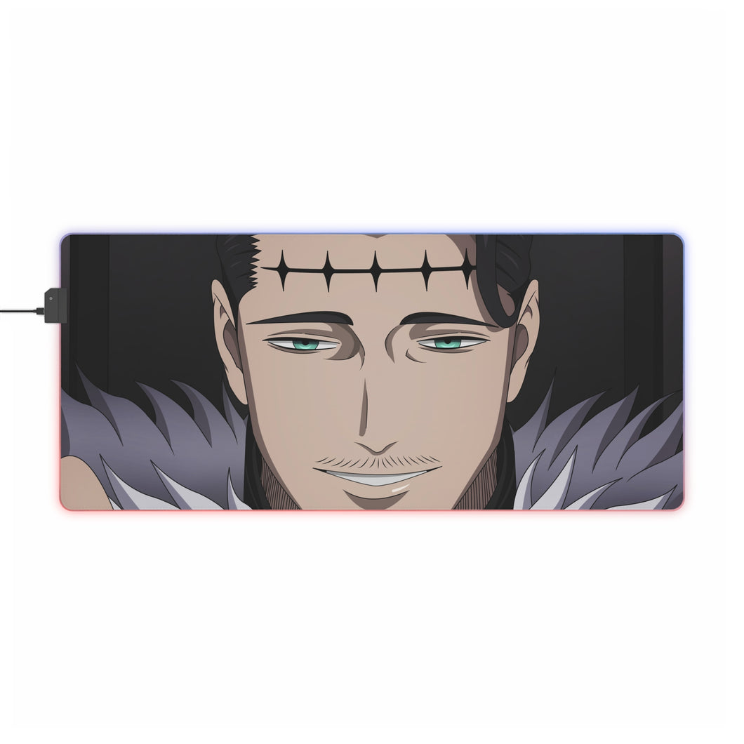 Anime Black Clover RGB LED Mouse Pad (Desk Mat)