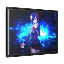 Load image into Gallery viewer, Touka (Tokyo Ghoul) Canvas Framed Art Print
