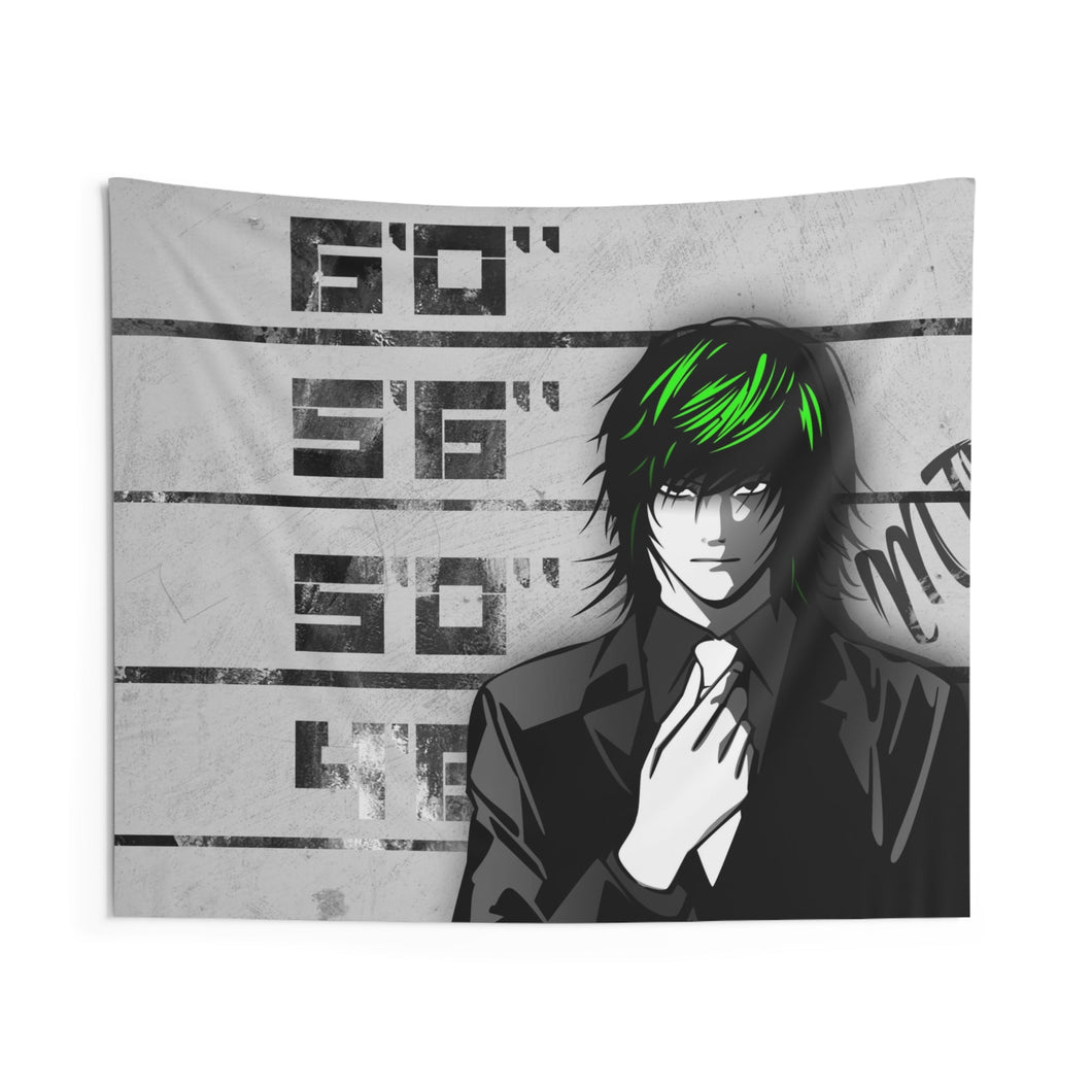 Death Note Teru Mikami Indoor Wall Tapestry