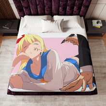 Load image into Gallery viewer, Nisekoi Chitoge Kirisaki Sherpa Blanket
