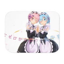 Load image into Gallery viewer, Anime Re:ZERO -Starting Life in Another World- Sherpa Blanket
