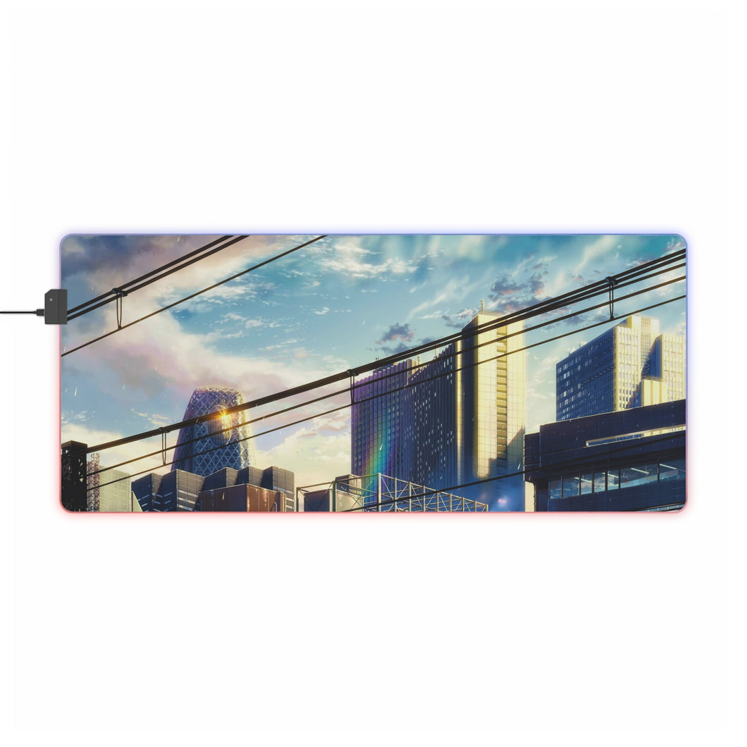 Your Name. RGB LED Mouse Pad (Desk Mat)