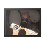 Anime Spy x Family Canvas Framed Art Print