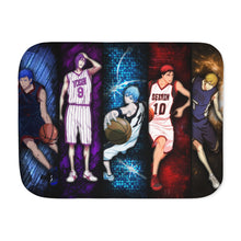 Load image into Gallery viewer, Kuroko&#39;s Basketball Tetsuya Kuroko, Daiki Aomine, Atsushi Murasakibara Sherpa Blanket
