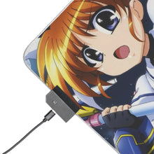 Load image into Gallery viewer, Magical Girl Lyrical Nanoha RGB LED Mouse Pad (Desk Mat)
