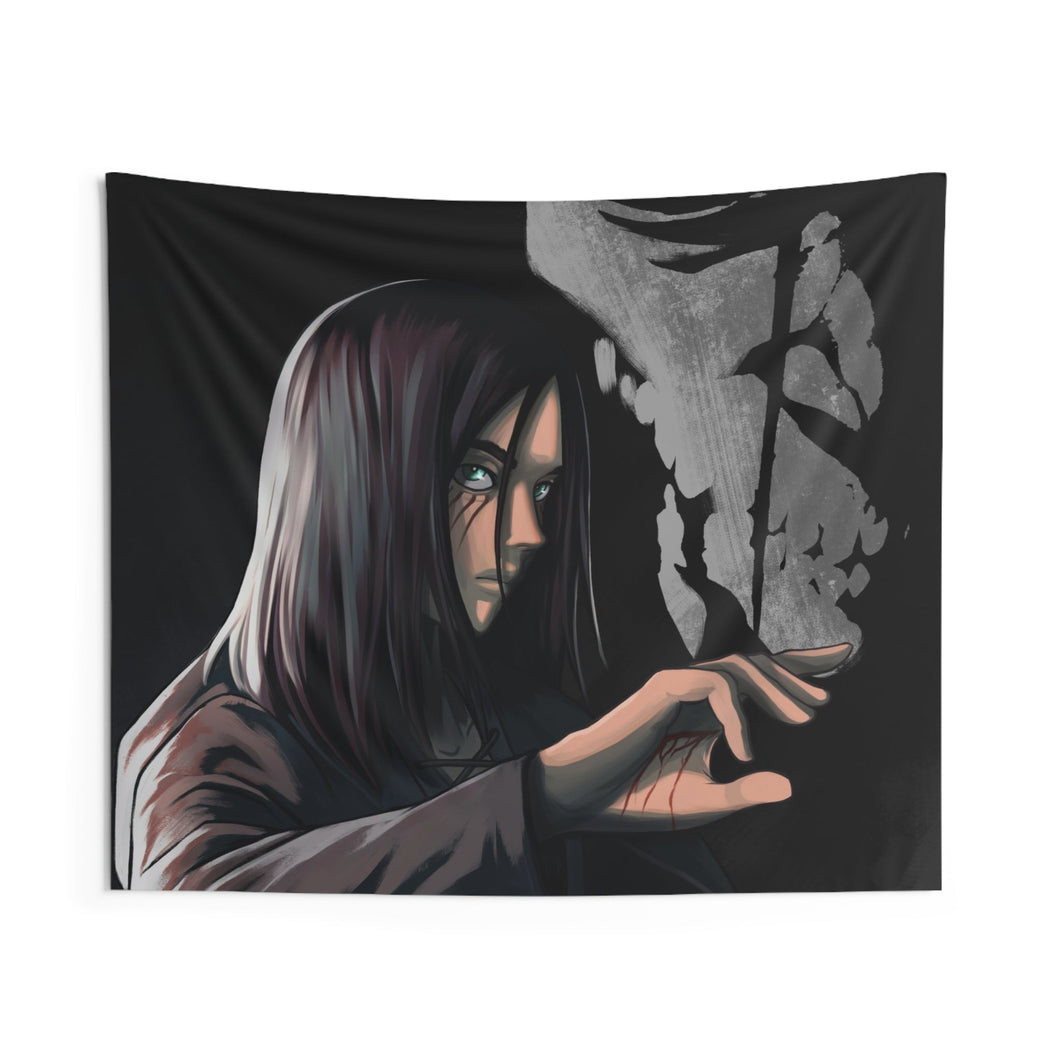 Eren Yeager Indoor Wall Tapestry
