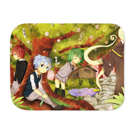 Karma,Nagisa,Kaede and Koro-sensei Sherpa Blanket