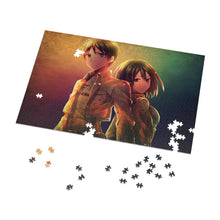 Load image into Gallery viewer, Eren Yeager and Mikasa Ackerman Jigsaw Puzzle
