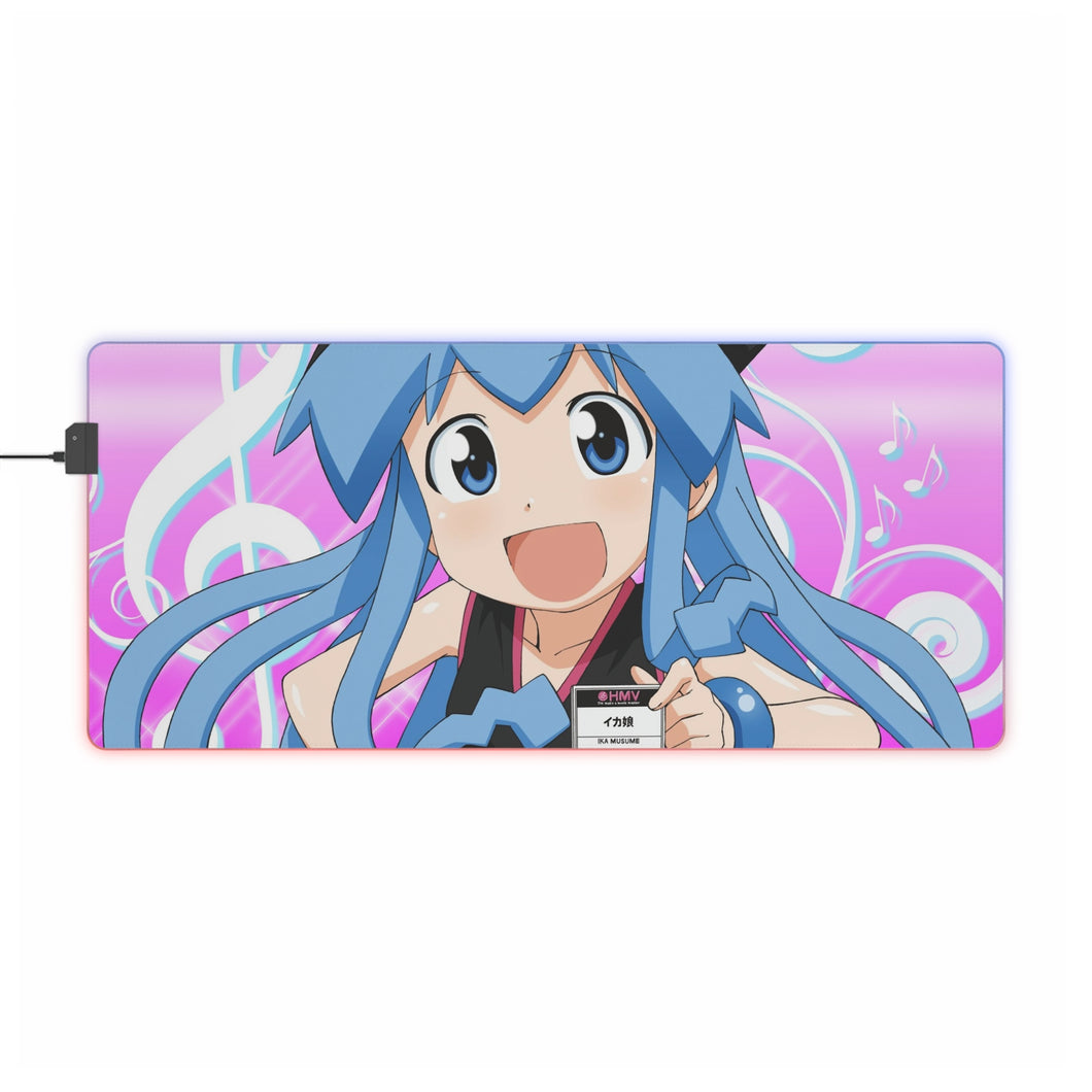 Squid Girl RGB LED Mouse Pad (Desk Mat)