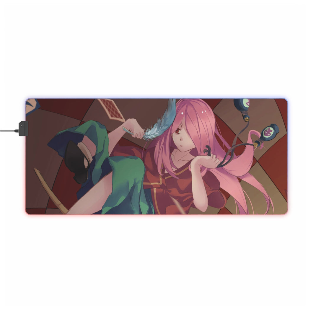 Little Witch Academia Sucy Manbavaran, Computer Keyboard Pad RGB LED Mouse Pad (Desk Mat)