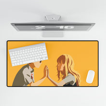 Load image into Gallery viewer, Kousei and Kaori Mouse Pad (Desk Mat)
