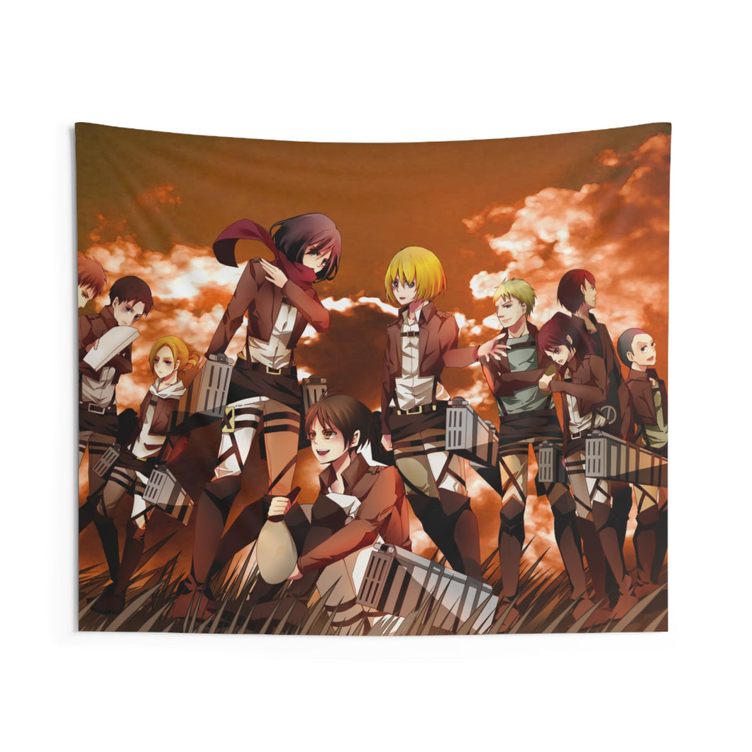 Anime Attack On Titan Indoor Wall Tapestry
