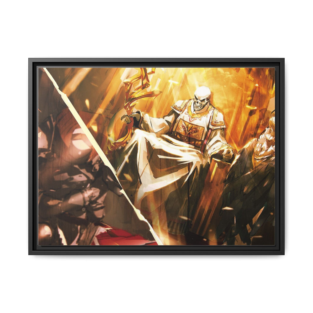Anime Overlord Canvas Framed Art Print