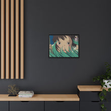 Load image into Gallery viewer, Anime Spirited Awayr Canvas Framed Art Print
