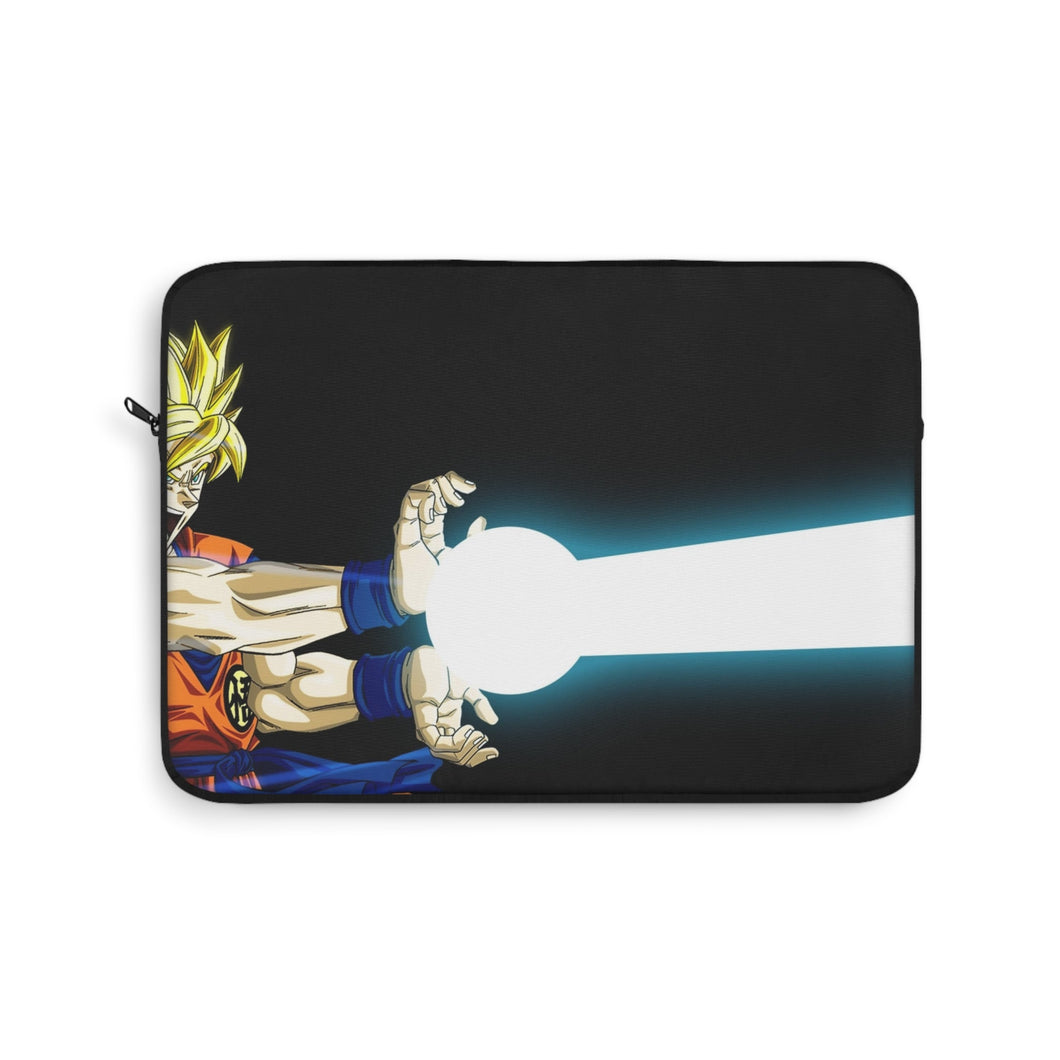 Goku's Kamehameha Wave Laptop Sleeve