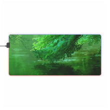 Load image into Gallery viewer, The Garden of Words RGB LED Mouse Pad (Desk Mat)
