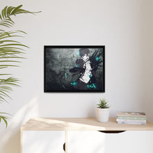 Load image into Gallery viewer, Shinya Kogami With His dominator Canvas Framed Art Print
