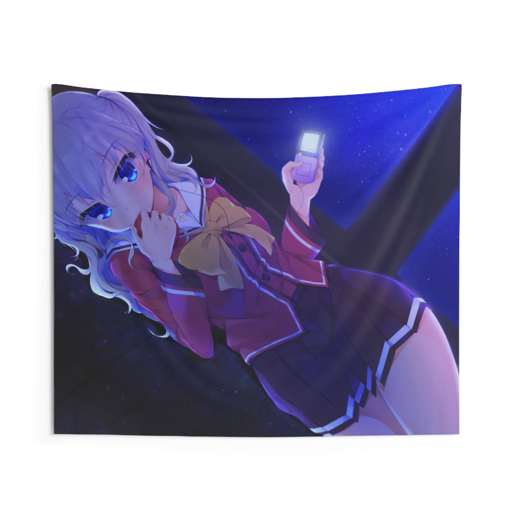 Nao Tomori with a Ipod Indoor Wall Tapestry