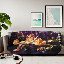 Load image into Gallery viewer, Demon Slayer: Kimetsu no Yaiba Zenitsu Agatsuma Sherpa Blanket
