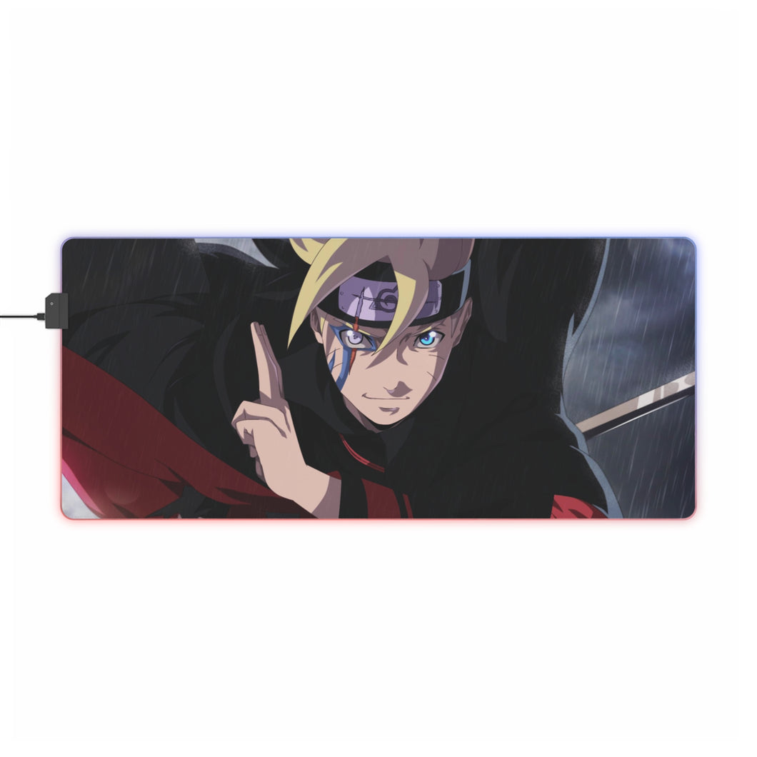 Boruto RGB LED Mouse Pad (Desk Mat)