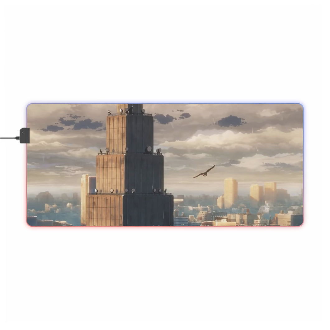 The Garden Of Words RGB LED Mouse Pad (Desk Mat)