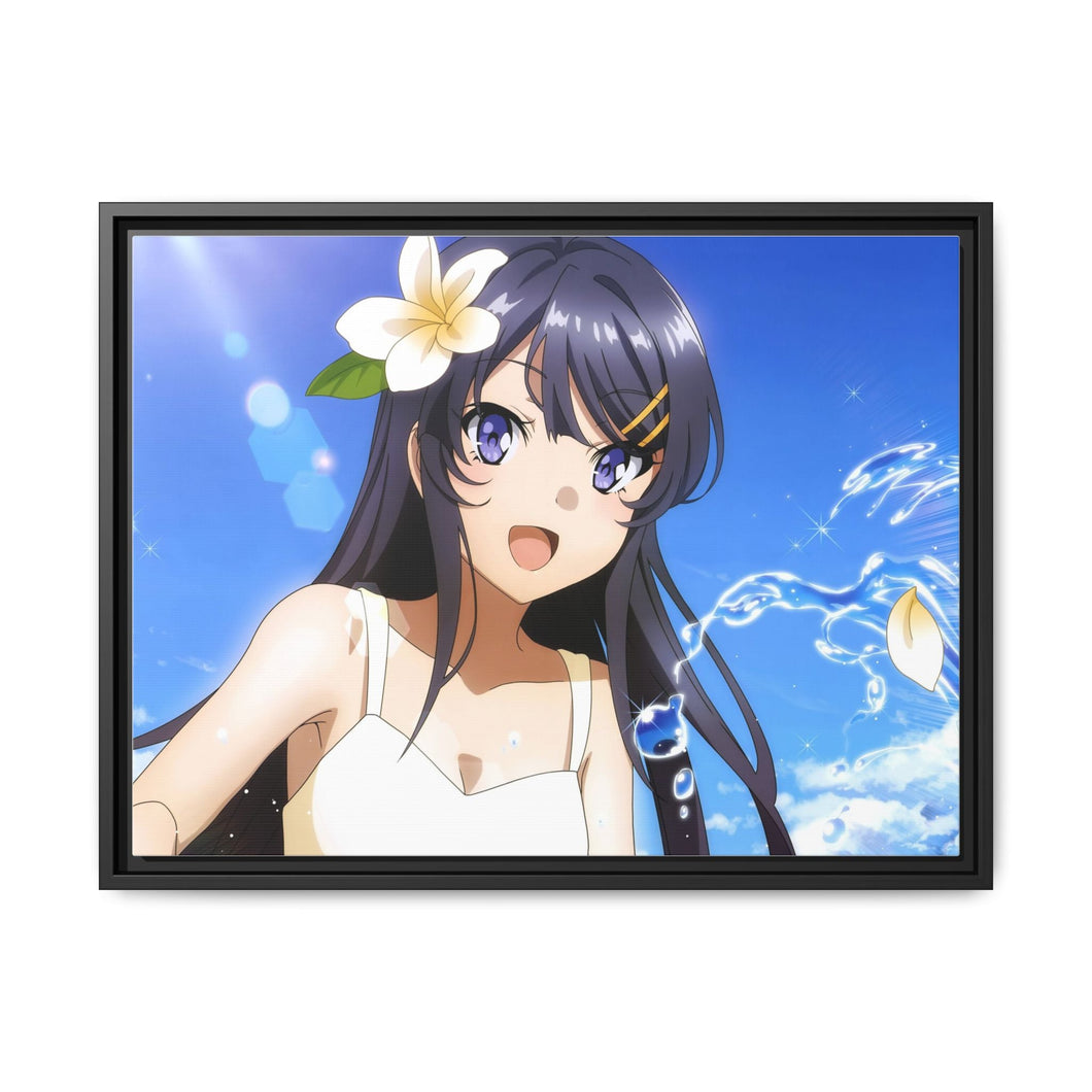 Rascal Does Not Dream Of Bunny Girl Senpai Canvas Framed Art Print