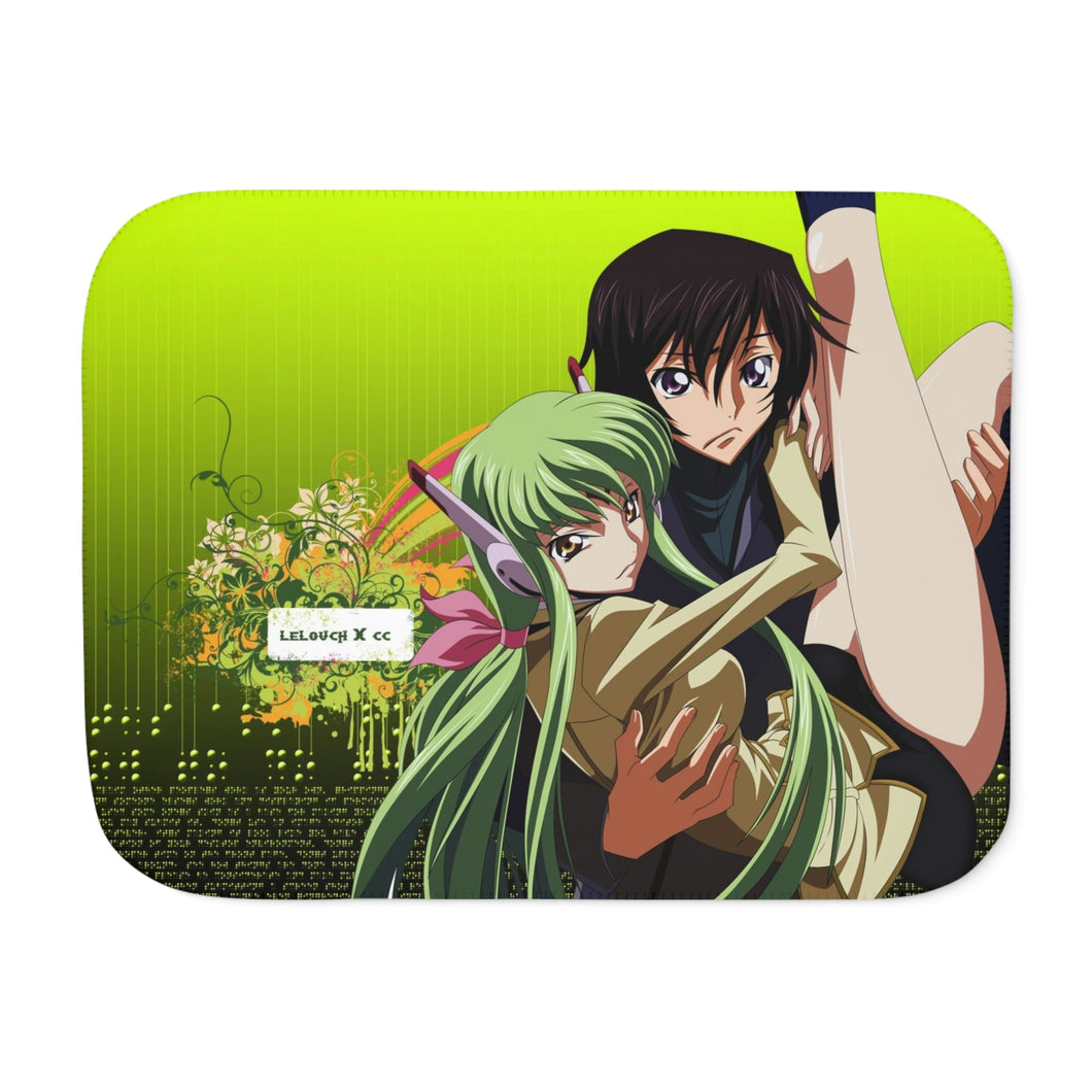 Anime Code Geassr Sherpa Blanket