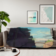 Load image into Gallery viewer, Anime Spirited Awayr Sherpa Blanket
