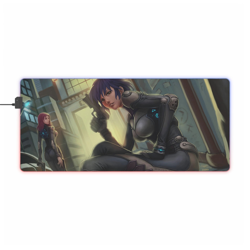 Ghost In The Shell RGB LED Mouse Pad (Desk Mat)