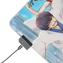 Load image into Gallery viewer, Gintama Gintoki Sakata, Kagura, Shimura Shinpachi, Toushirou Hijikata, Okita Sougo RGB LED Mouse Pad (Desk Mat)

