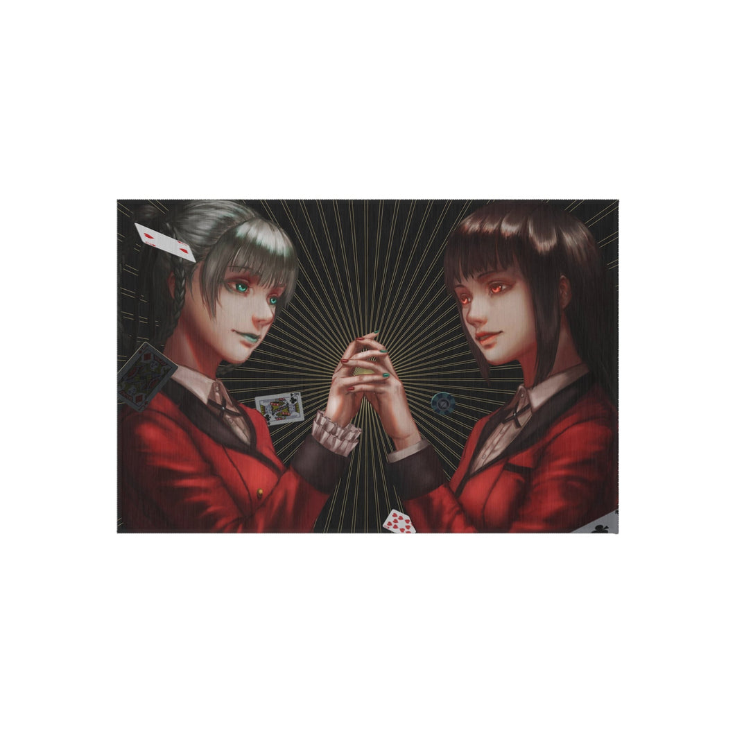 Yumeko Jabami and Kirari Momobami Rug