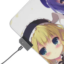 Load image into Gallery viewer, Is The Order A Rabbit? RGB LED Mouse Pad (Desk Mat)
