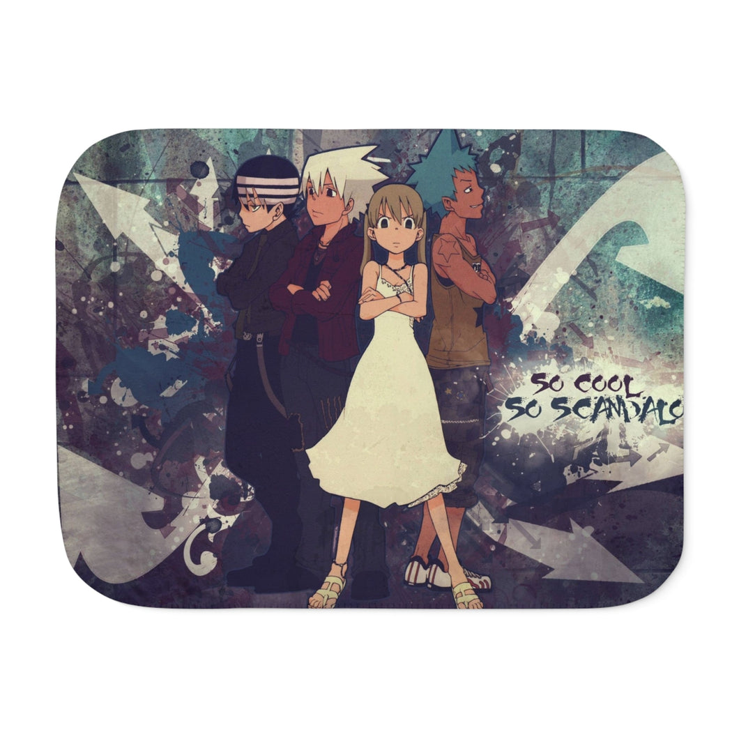 Soul Eater Sherpa Blanket
