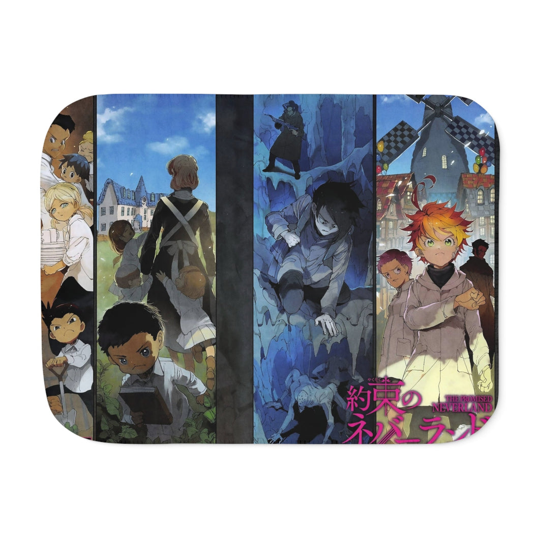 Anime The Promised Neverland Sherpa Blanket