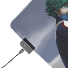 Load image into Gallery viewer, My Hero Academia Izuku Midoriya RGB LED Mouse Pad (Desk Mat)
