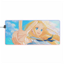 Load image into Gallery viewer, Summer Time Rendering RGB LED Mouse Pad (Desk Mat)
