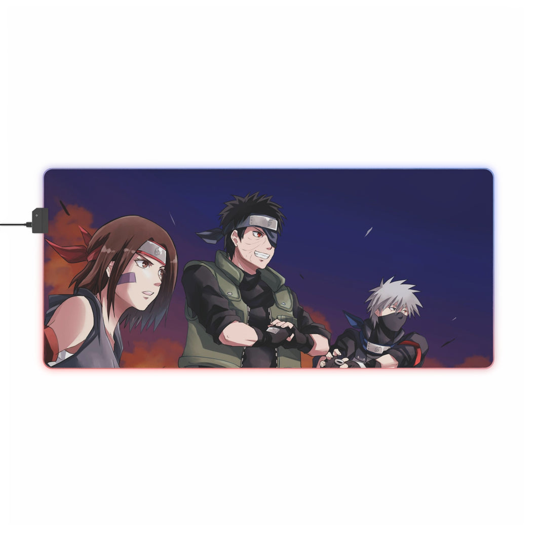 Anime Naruto RGB LED Mouse Pad (Desk Mat)