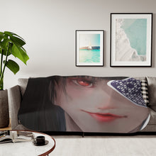 Load image into Gallery viewer, Yumeko Jabami Sherpa Blanket
