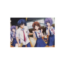 Load image into Gallery viewer, Clannad Tomoya Okazaki, Nagisa Furukawa, Kyou Fujibayashi, Fuuko Ibuki, Ryou Fujibayashi Rug
