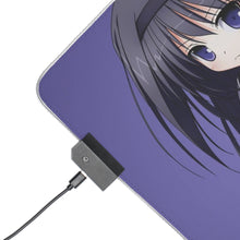 Load image into Gallery viewer, Puella Magi Madoka Magica Homura Akemi RGB LED Mouse Pad (Desk Mat)
