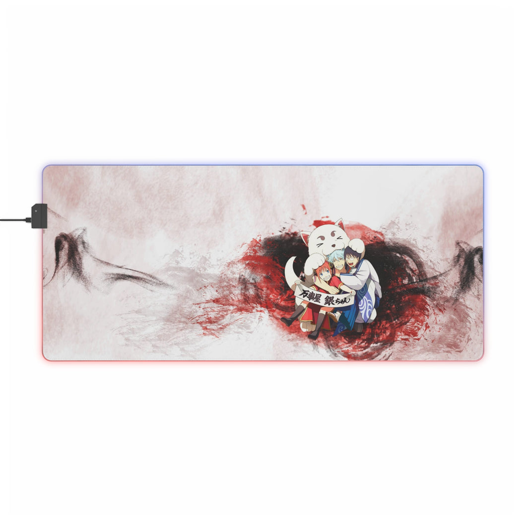 Anime Gintama RGB LED Mouse Pad (Desk Mat)